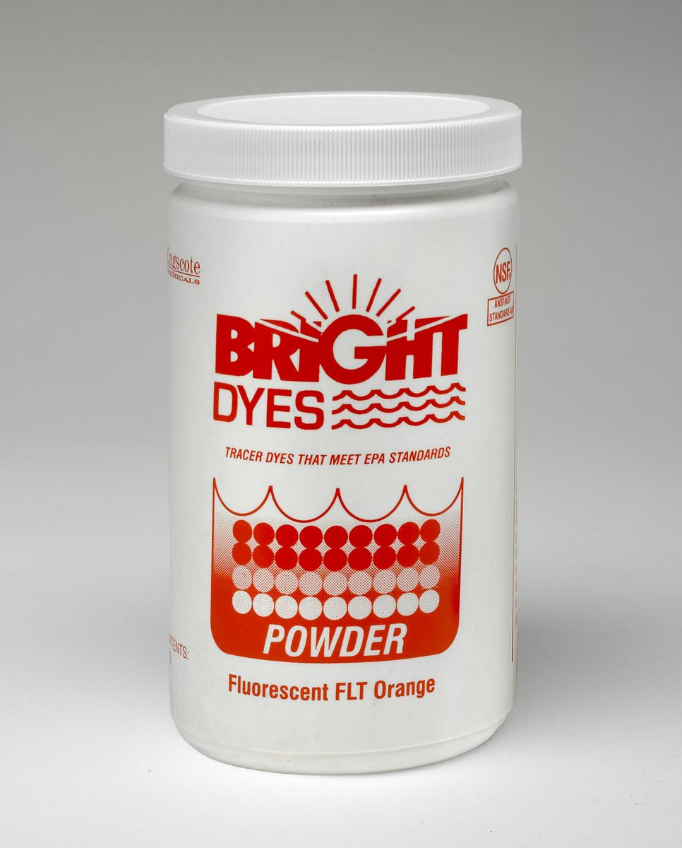 FLT ORANGE Liquid - Bright Dyes Tracer Dye for water or wastewater lea –  Utility Technologies